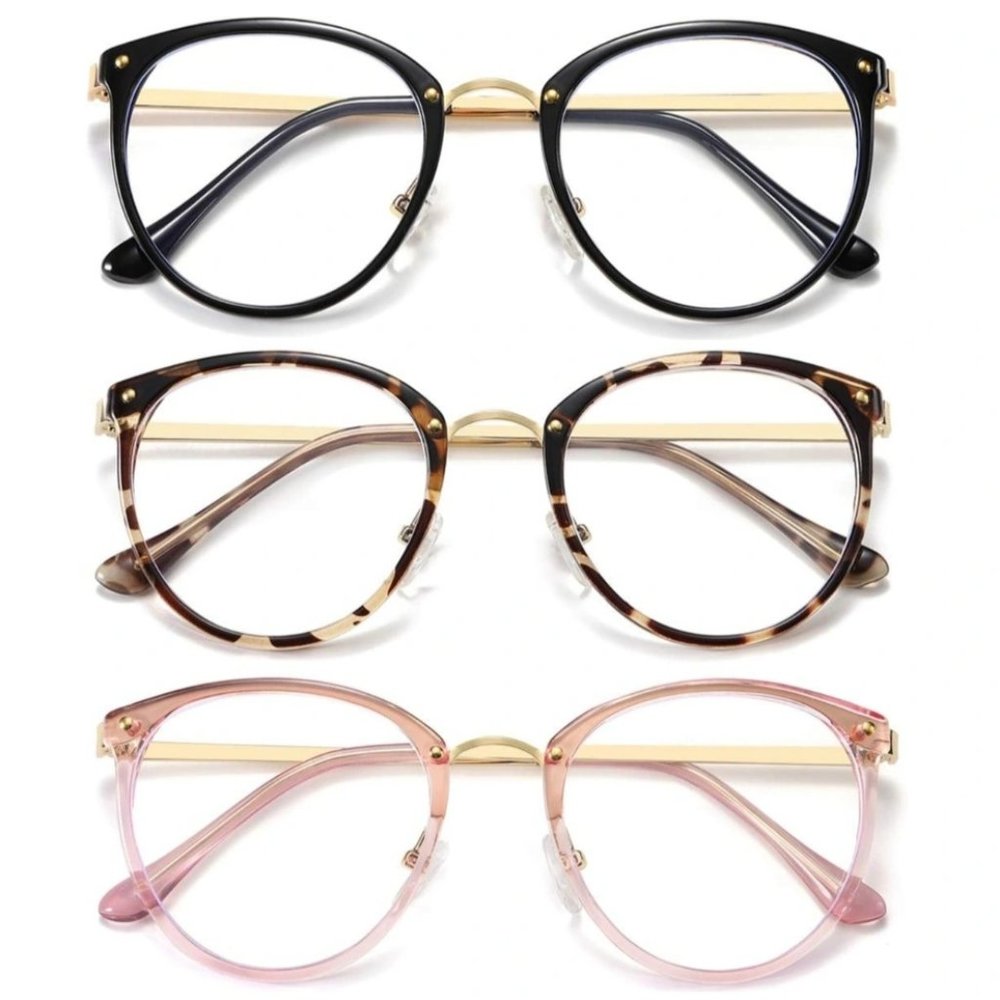 Round Glasses (3 Pairs)